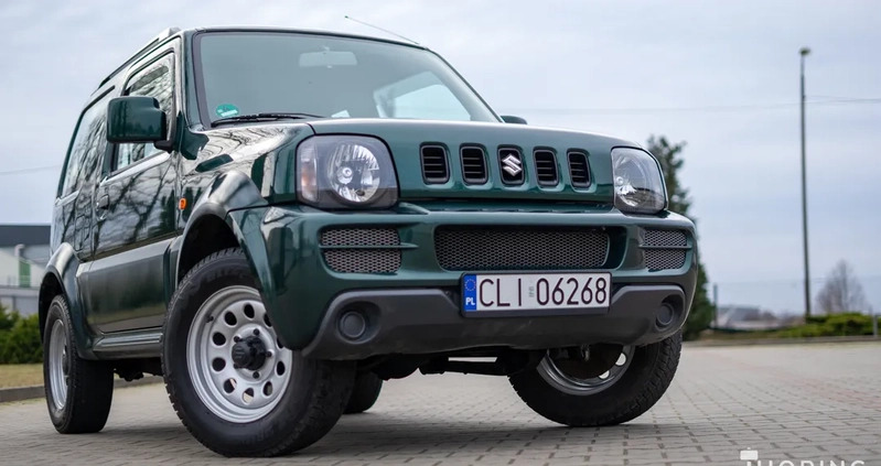 samochody osobowe Suzuki Jimny cena 25900 przebieg: 186000, rok produkcji 2008 z Lipno